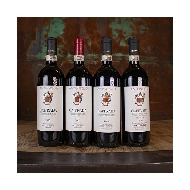 Vinpakke - Antoniolo Gattinara - rgang 10,12,14,16
