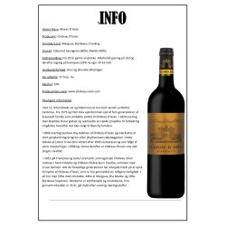 Blason D'Issan 2020, Margaux
