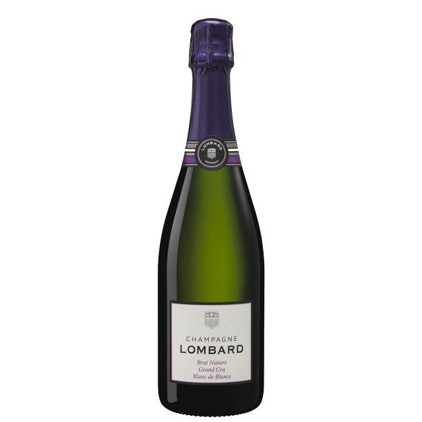  Champagne Brut Nature &#8203;Blanc de Blancs Grand Cru, Champagne Lombard, Champagne