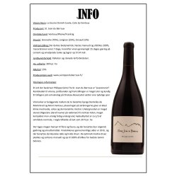 Saint Jean du Barroux, Philippe Gimel, Cote du Ventoux, Danish Cuve 2019