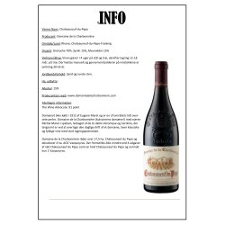  Chateauneuf du Pape 2020, Domaine de la Charbonnire, Rhone