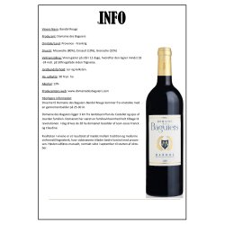 Domaine des Baguiers, Bandol Rouge 2018