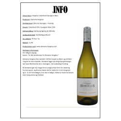 Domaine Horgelus, Colombard-Sauvignon Blanc 2024, Gascogne