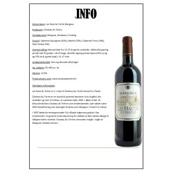 Les Hauts du Tertre 2014 Margaux, Bordeaux