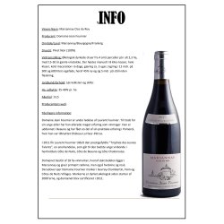 Marsannay Clos du Roy 2018, Domaine Fournier, Bourgogne