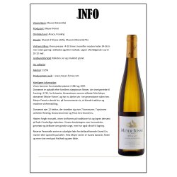 Muscat Katzenthal 2015, Meyer-Fonn, Alsace