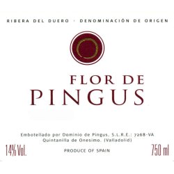Flor de Pingus 2022, Ribera del Duero