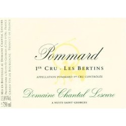 Pommard, Les Bertins 1. Cru 2017, Domaine Chantal Lescure, Bourgogne